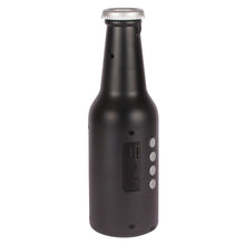 Audila Bottle Bluetooth Speaker on a vibrant background, ready for use.