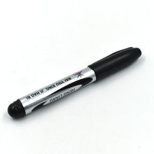 InkGlow Permanent Black Markers on a desk, ready for classroom use.