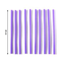 Pack of 10 reusable straws perfect for home and café use