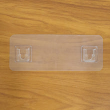 Bathroom and kitchen wall rack with adhesive