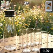 Water jug and glasses set for kitchen dining and outdoor use