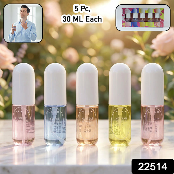Next Mist Luxury Fragrances Mini Perfume Spray Gift Set (5 Pc, 30 ML Each)