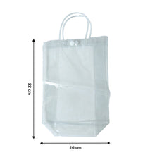 Multipurpose PVC storage bag suitable for organizing essentials on the go