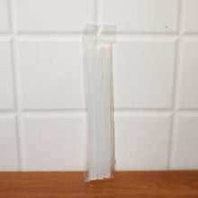 Three-pack hot melt glue sticks for glue guns, 20 cm each