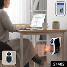 Electric space heater with digital display for easy control