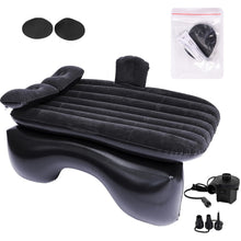 Easy to inflate inflatable car air mattress for restful journey breaks