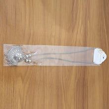 Oxidised Silver-Tone Traditional Long Necklace (1 Pc)
