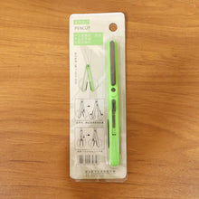 Pen-style compact scissors from FERVENT with the convenient clip attached. pen scissors