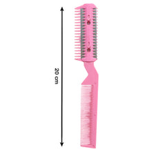 Hair thinning and trimming razor comb accessory
