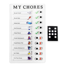 Assortment of colorful chore note boards, perfect for family task management.