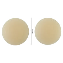 Reusable breast cover pads with silicone design