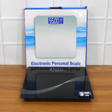 Detailed view of tempered glass surface on digital personal weight scale
