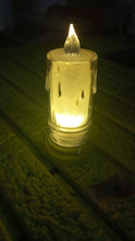 Decorative LED Tea Light Candle illuminating a space with its gentle light.