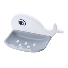 Overview of the double layer soap holder showing its hollow drainage features and capacity.