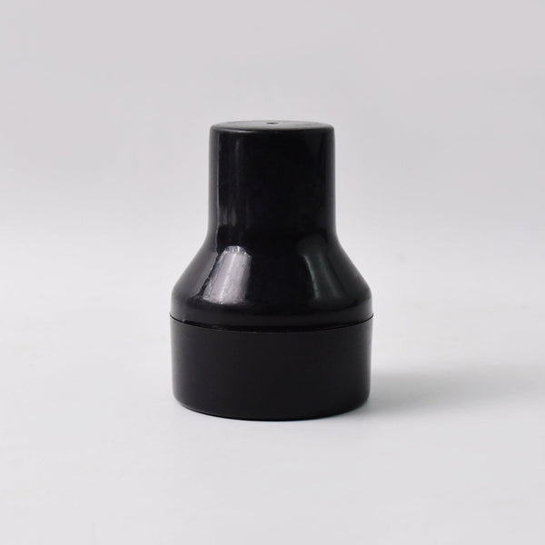 Close-up of premium makeup blending sponge puff with handle