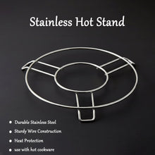 Stainless steel cooker stand offering durable and reliable pot support