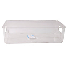 White background showcasing plastic storage box