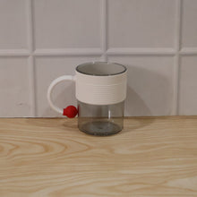 Packaged box of stylish plastic tea and coffee mugs
