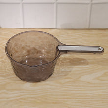 Daily household use of water dipper scoop for various tasks