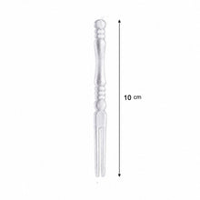 Size guide for mini disposable fruit forks