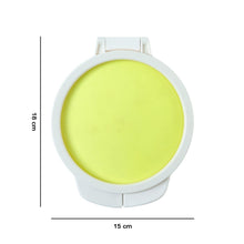 Airtight round food preservation container for kitchen use