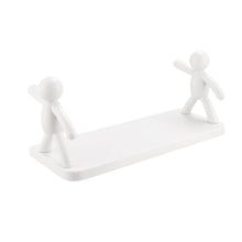 Clean-lined floating wall shelf providing practical and decorative storage for any room.