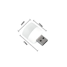Handy yellow USB light bulb, ideal as a portable light source.