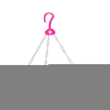Plastic round hanger with 24 clips for cloth drying in multicolour.