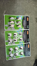 Mounted self adhesive wall hooks holding various items