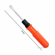13 cm small screwdriver size on white background