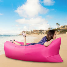 Inflatable Lounger at the beach for outdoor relaxing