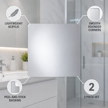 Mirror sticker feature view