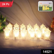 Decorative LED lantern light set arranged for home festival decoration