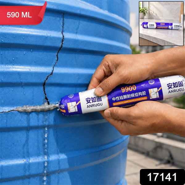 Waterproof Silicone Sealant 590ML for Flexible Gap Repair