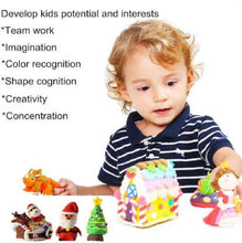 Non-toxic play dough set for kids, highlighting the 6-piece pack and 5 vibrant colours.