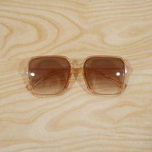 Detail view of trendy sunglasses for men and women