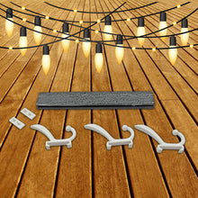 Stylish 6-hook wall mounted coat rack in an empty setting, ready for organization