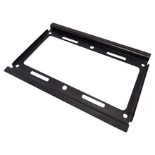 Side profile of the fixed TV mount bracket showing its slim design.