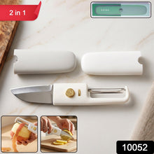 2-in-1 Multifunctional Knife & Sawtooth Peeler for Fruits and Vegetables