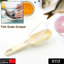 Effortless fish cleaning tool with brush and grater