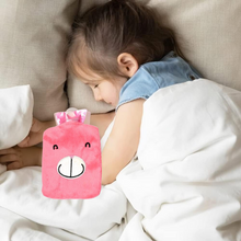 Ergonomic design of the Pink Hot Water Bag, ideal for neck and shoulder pain relief.
