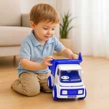 Graphic showing the 'Made in India' badge for the quality plastic toy.