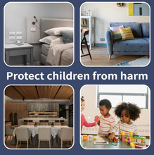 Velvet Wheels baby safety socket covers in a convenient pack.