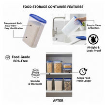 Modular Transparent Airtight Food Storage Container - 2000 ml