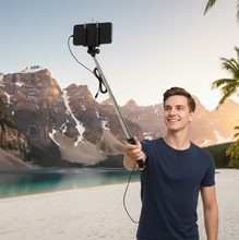 Selfie Sticks Box with Aux Wire for All Smart Phones