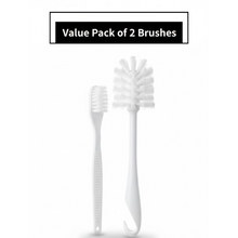 Close-up of brush bristles showing durability
