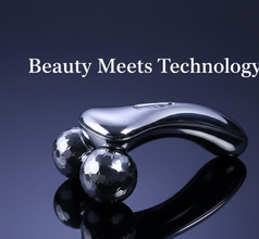 Handheld 3D Roller Face and Body Massager