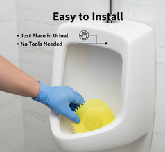 Neutral product shot of urinal deodorizer mat