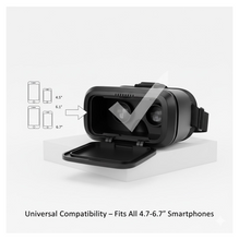 3D VR Box Glasses Virtual Reality Goggles Headset  (1 Pc)