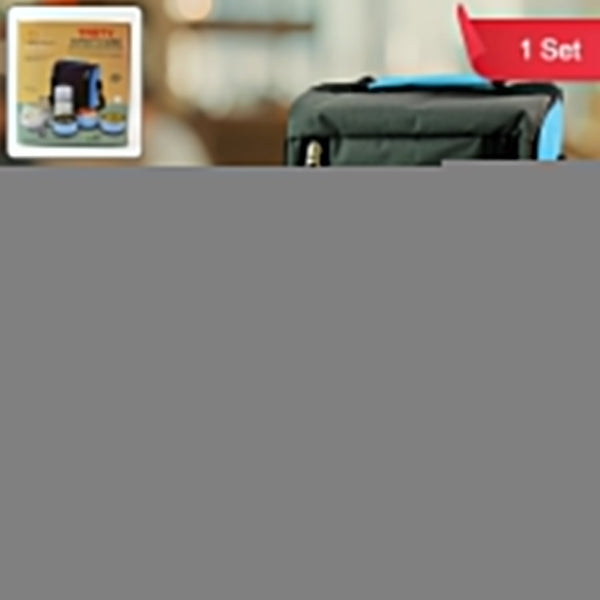 Tasty HeatLock Lunch Box Combo with Stylish Bag